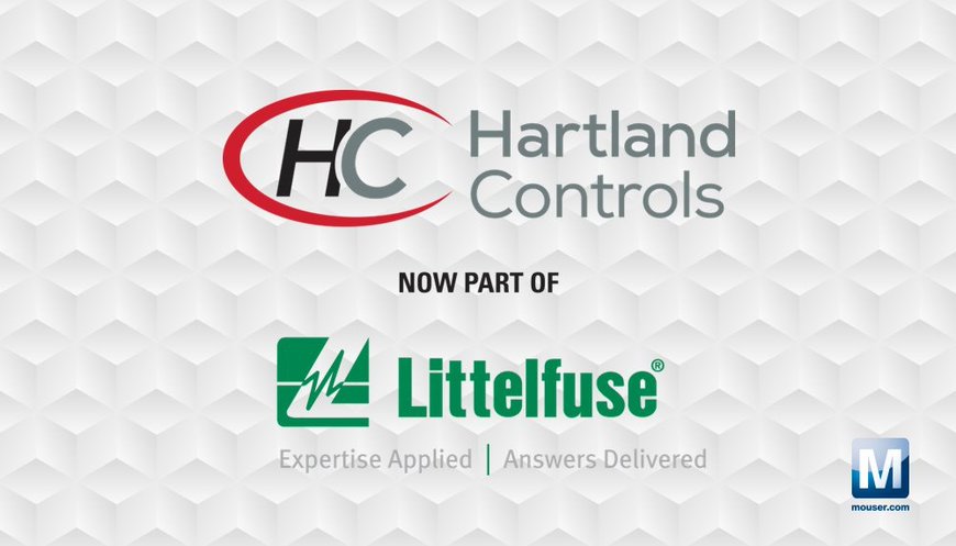 Mouser Electronics y Hartland Controls anuncian un acuerdo de distribución global